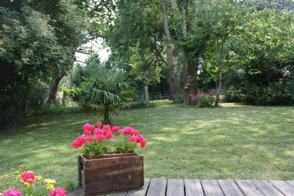 Vue sur le jardin