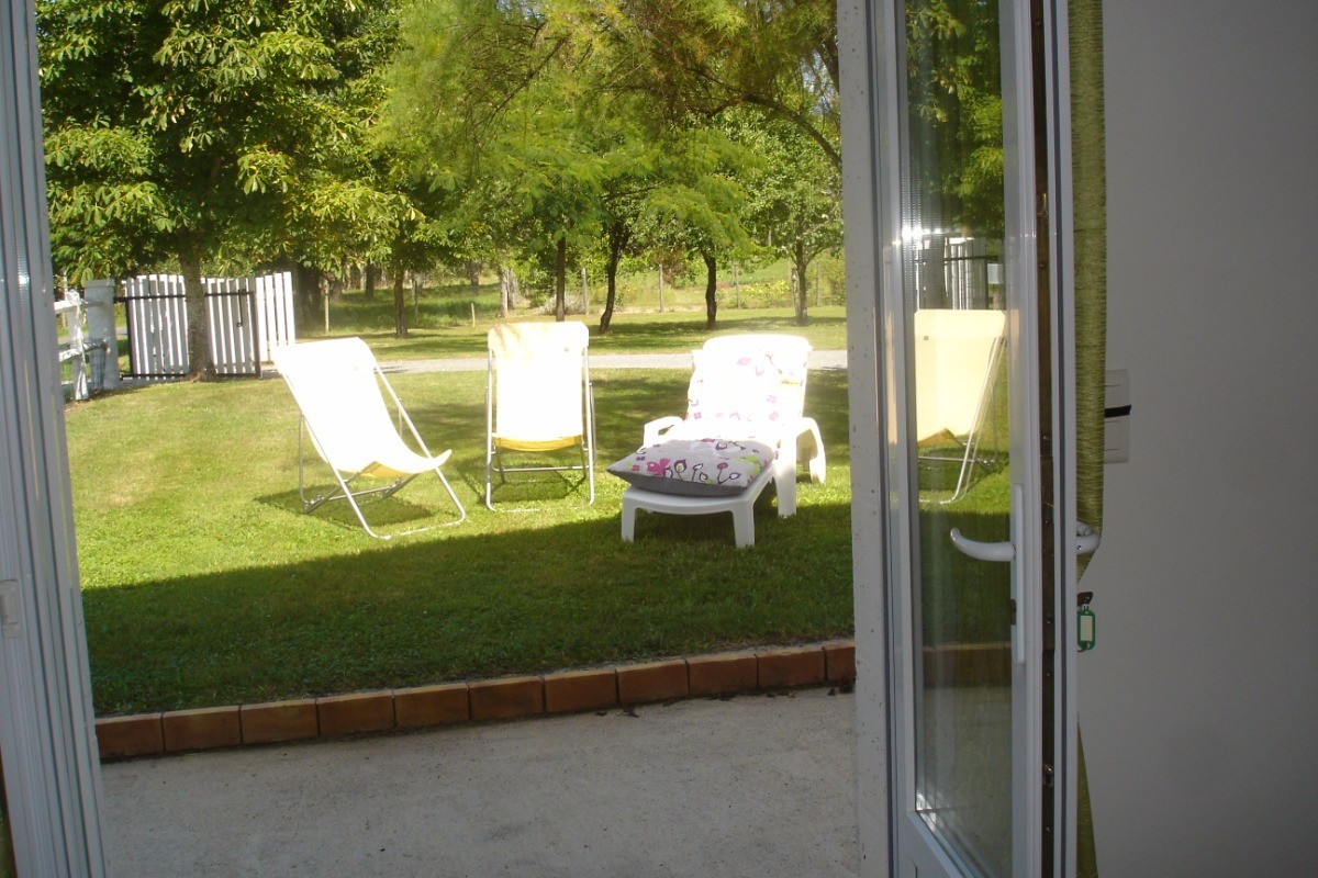 Accès privé jardin