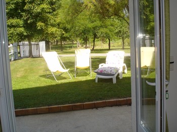 Accès privé jardin