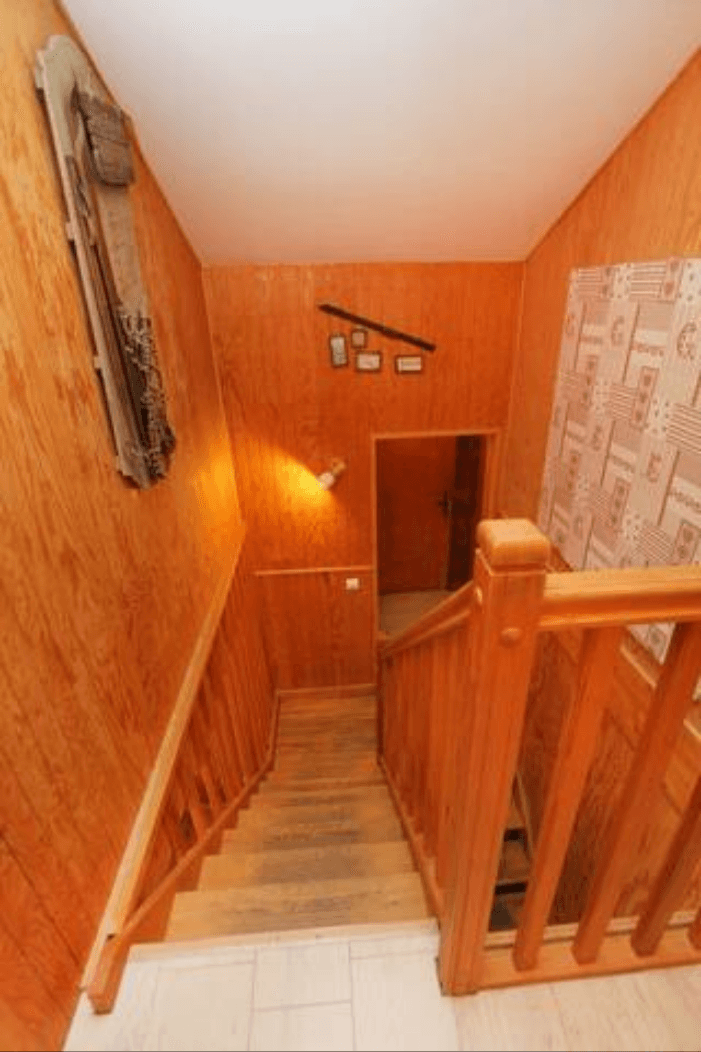 Montée d'escalier