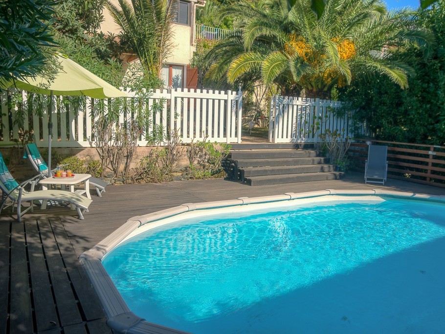 Coin piscine privée