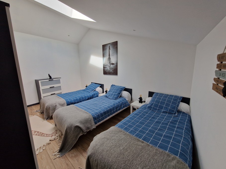 Bedroom 2 - Gite les bords de l'Amezule, gite Bergamotte