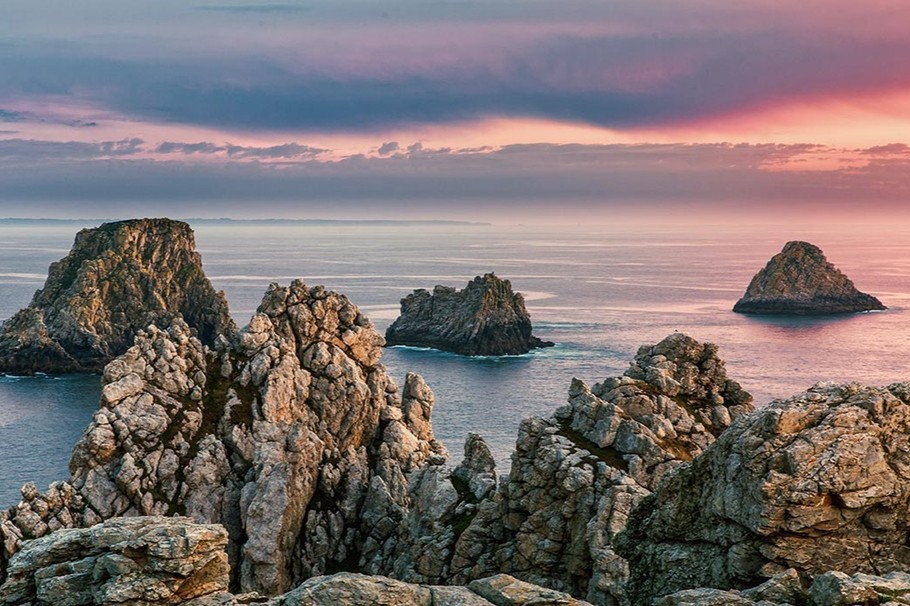 la pointe Pen Hir et ses Tas de Pois