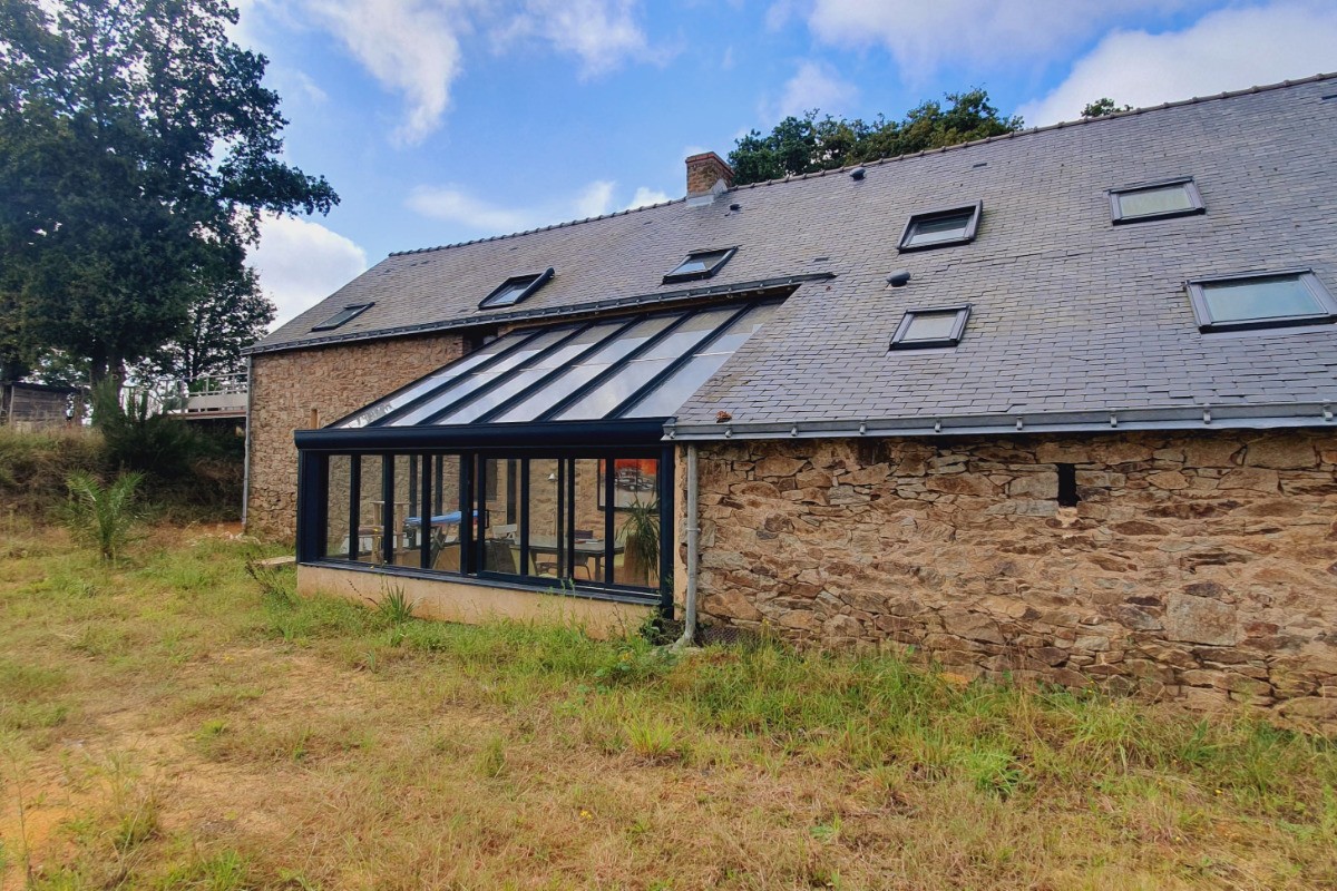 Vue depuis jardin nord