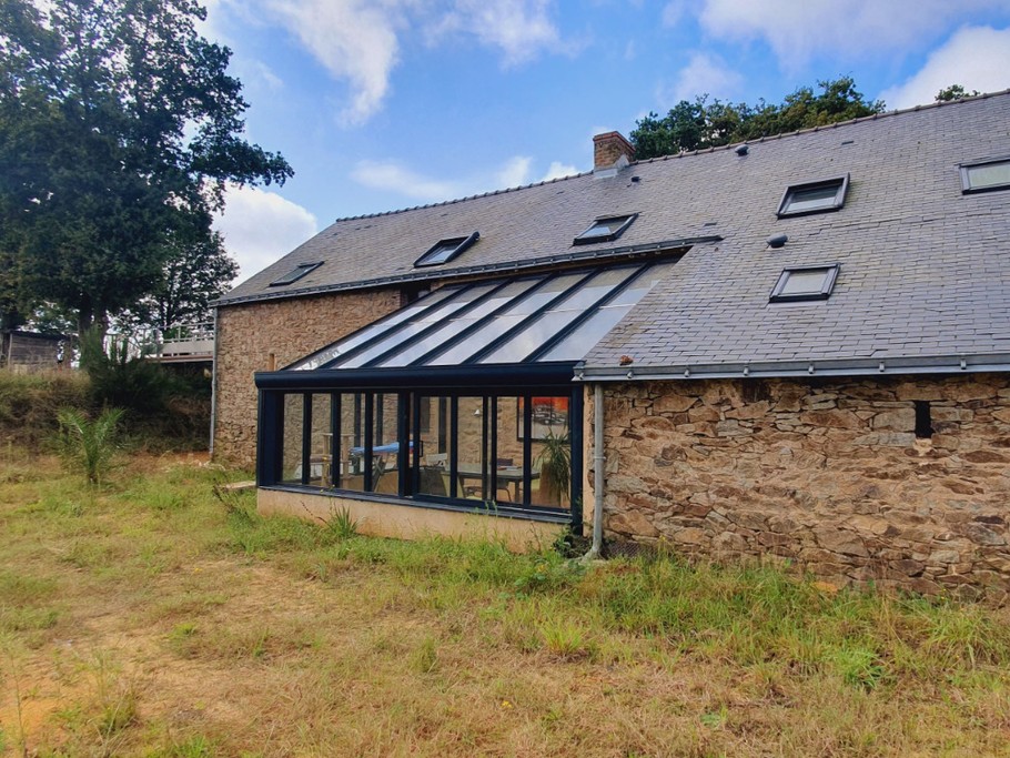 Vue depuis jardin nord