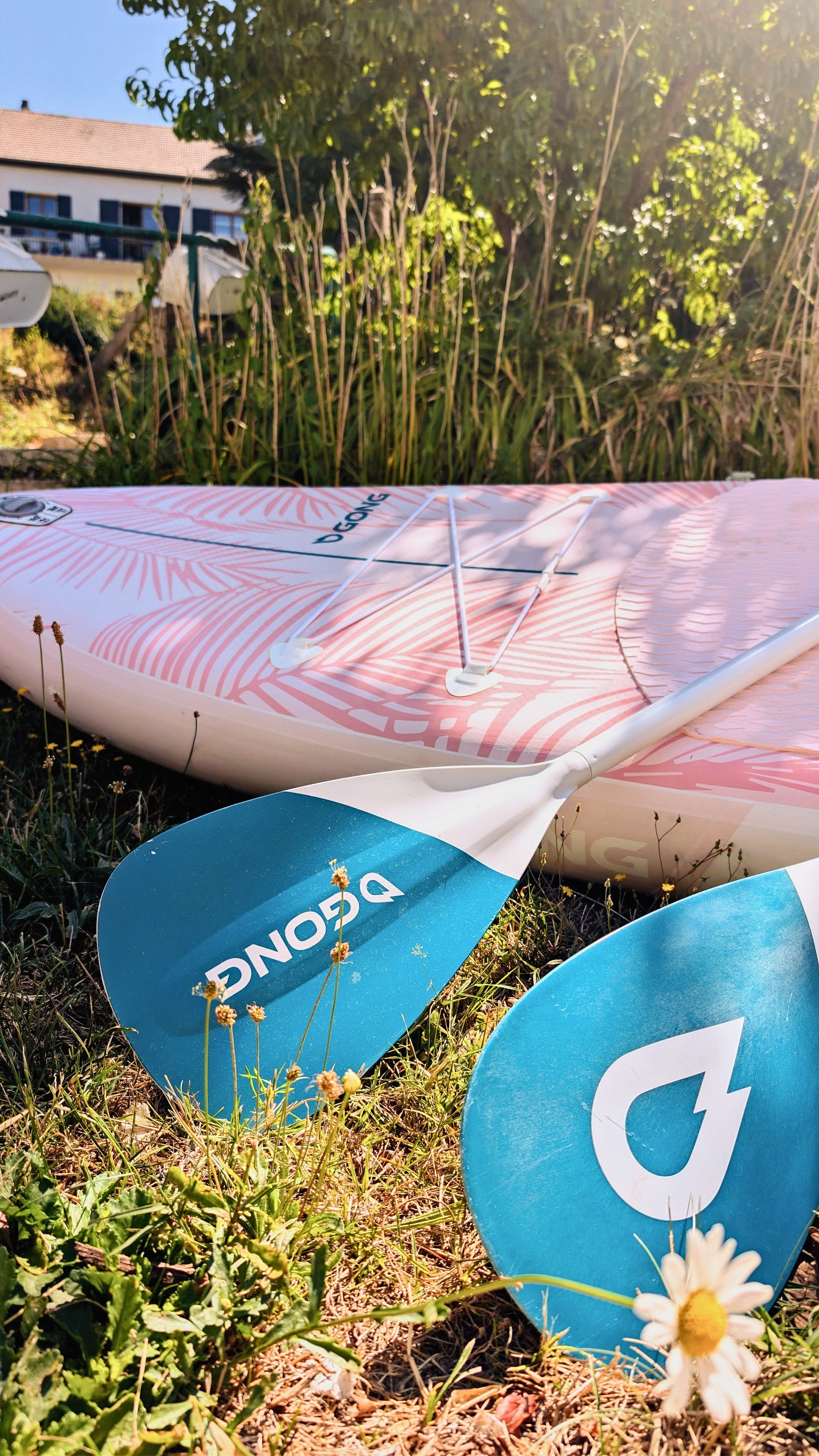 Le Nid – Holiday cottage, sleeps 3, Beaumont du Lac, Haute-Vienne: Swimming and stand-up paddleboarding!