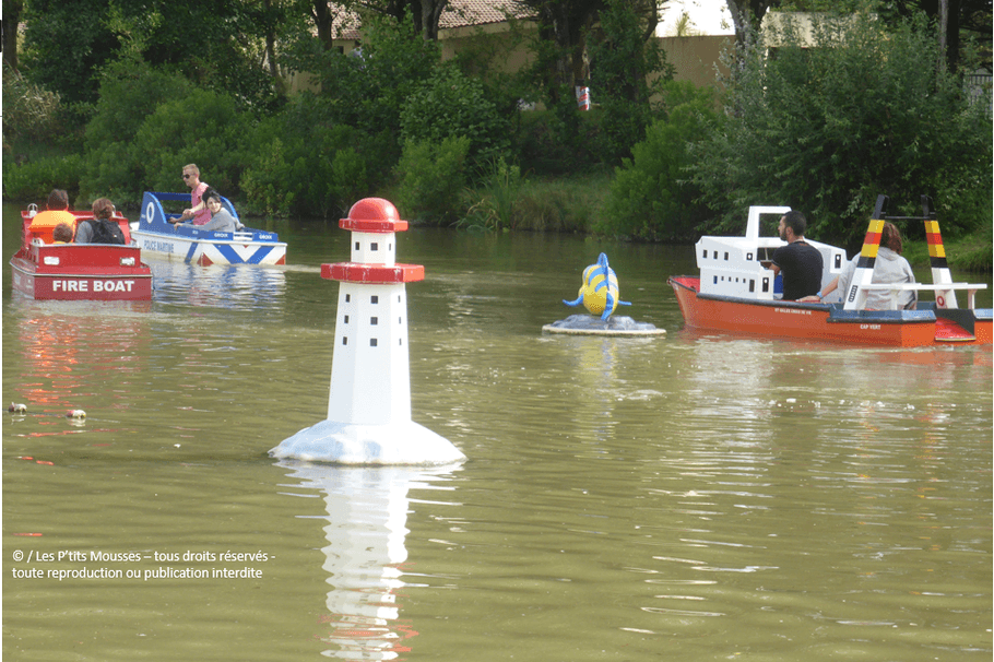 Service de location de bateau - Les P'tits Mousses