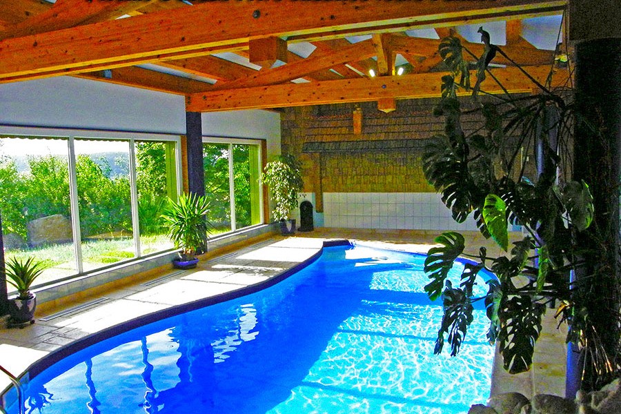 Chalet + piscine à usage privé