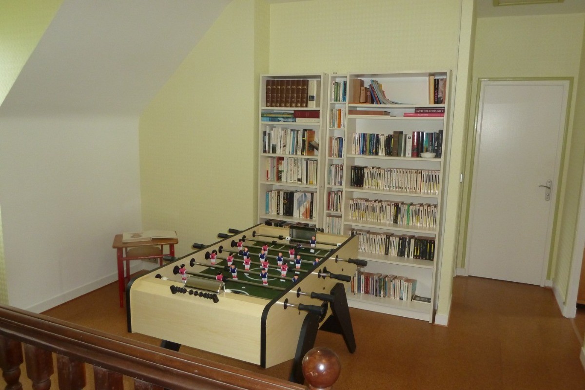 Salle de jeux à l'étage