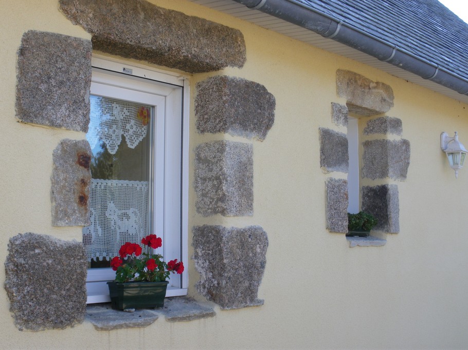 détail façade gîte pour 2 personnes