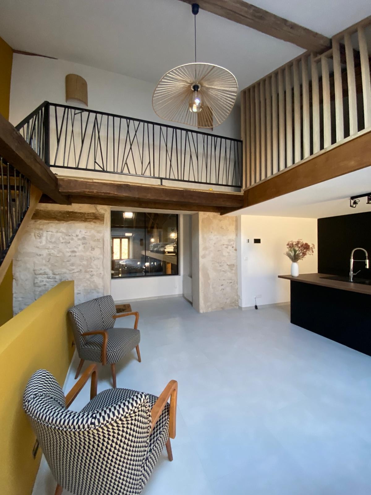 Pièce de vie - Location Rb n'beer du mori