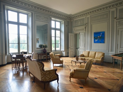 Le salon au Château de Joudes Saint Amour