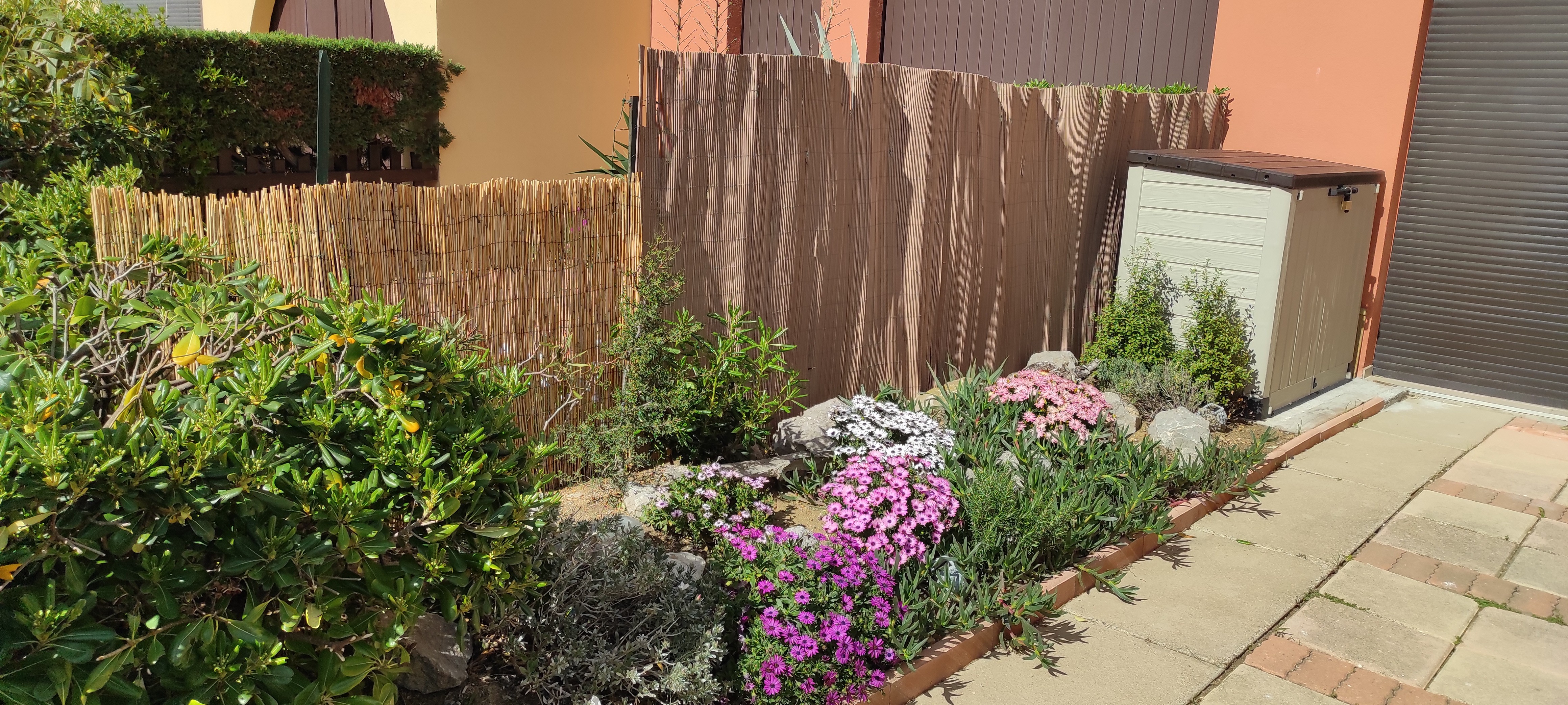 Un agréable jardinet