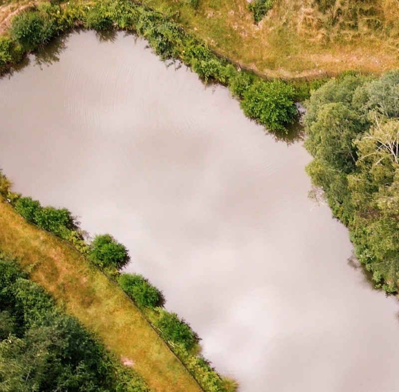 Plan d'eau - Cabane Céleste