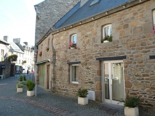 Location "Île verte" dans la maison de Marilou en plein coeur de ville (Côtes d'Armor, Bretagne) - façade