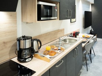 Petit déjeuner inclus - Studios Belross Le Rubis