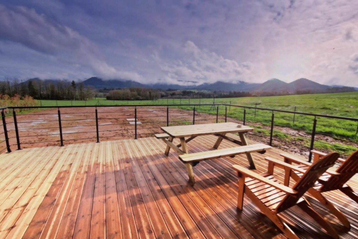 Chalet Renard - Terrasse