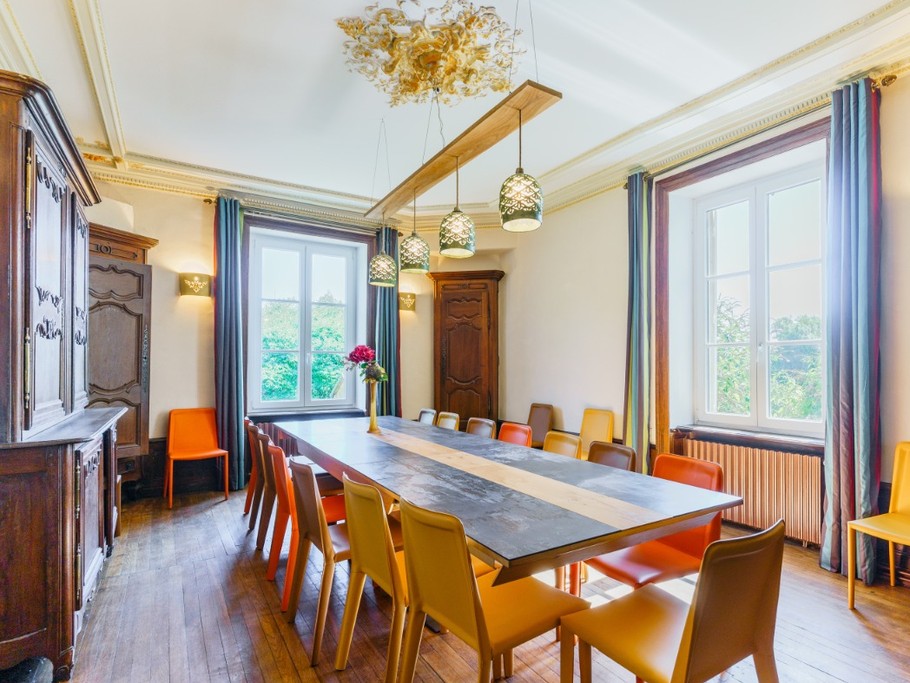Salle à manger - La Martinerie maison à Mangiennes