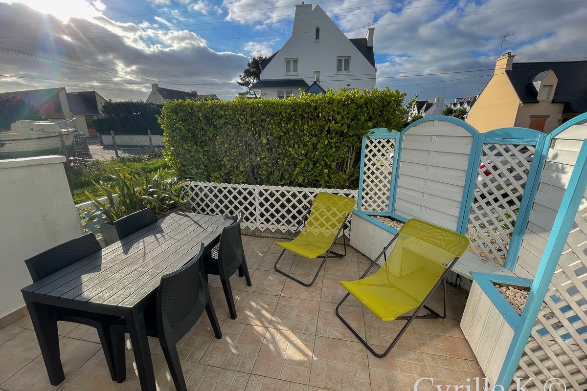 private terrace not overlooked by the flat