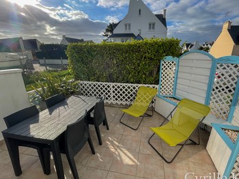 private terrace not overlooked by the flat