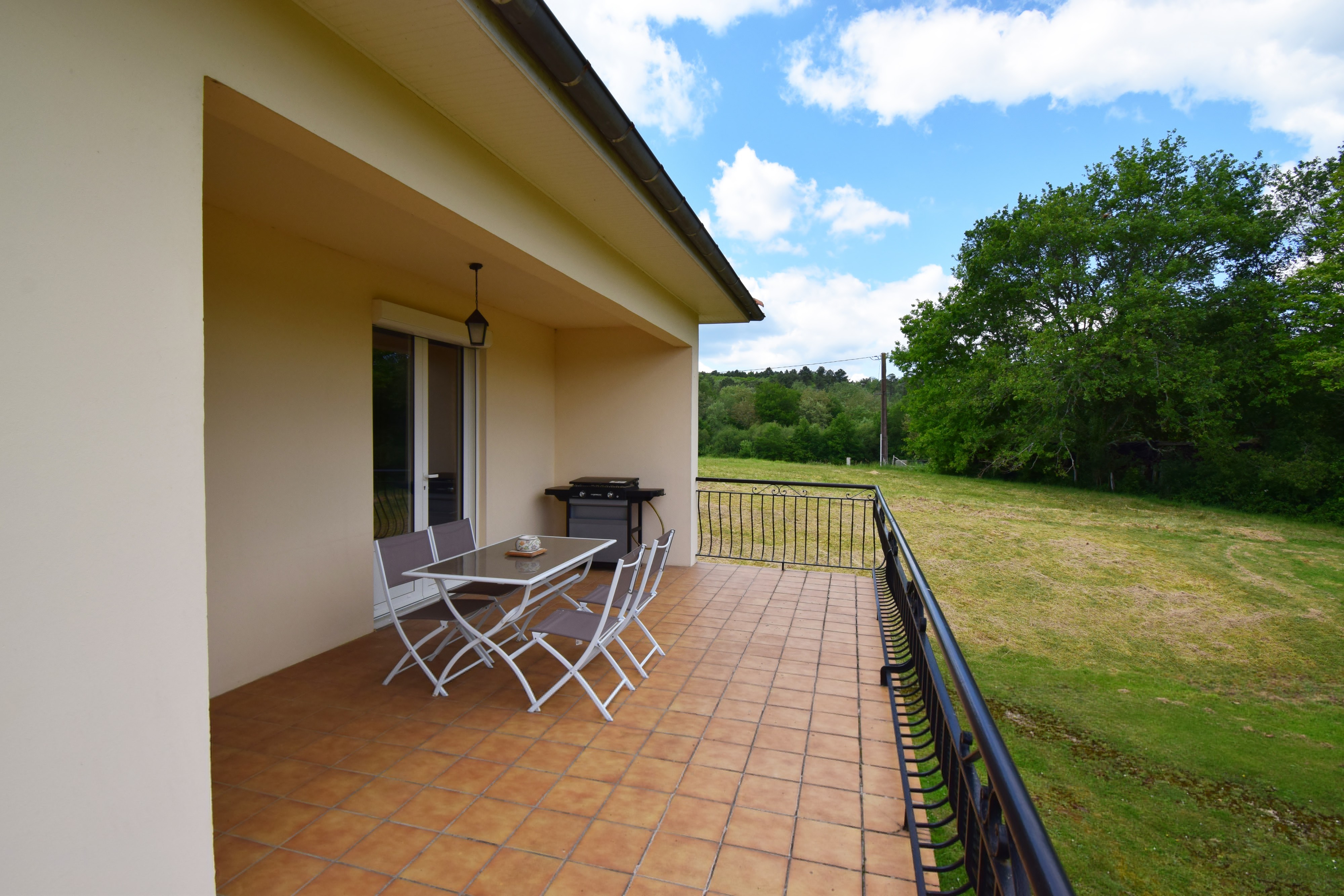 Terrasse et vue