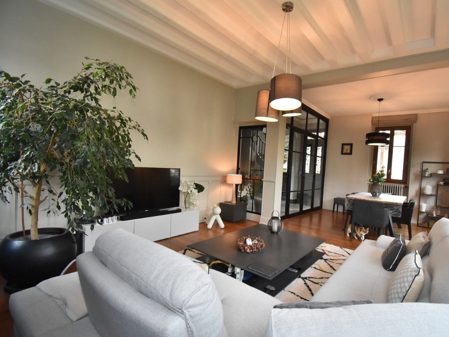 le salon et la salle à manger