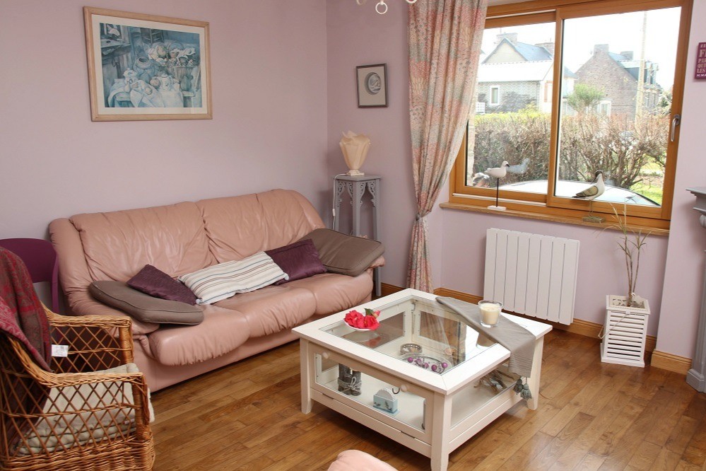 les galets, location, appartement, Pléneuf Val André, Mme Bidan Claudine, salon