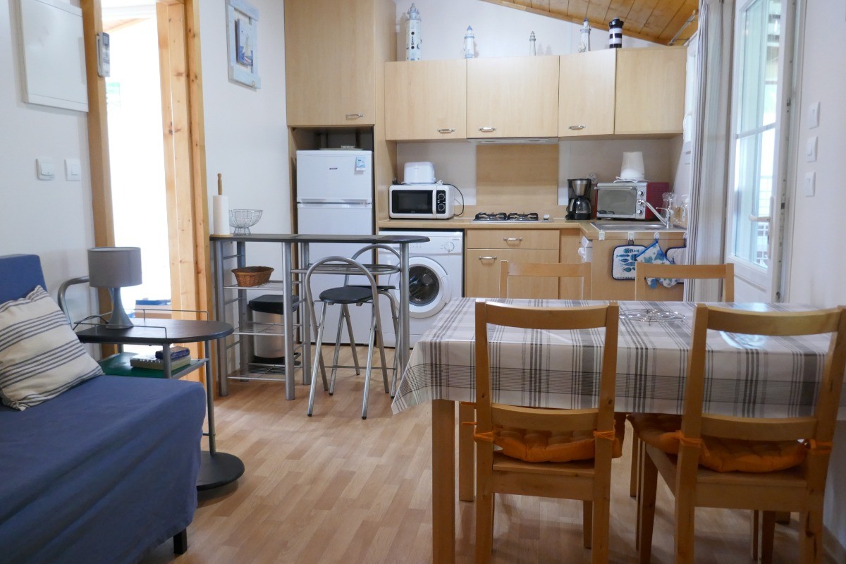 Chalet Les Jardins de St Pierre à St Pierre d'Oléron en Charente maritime