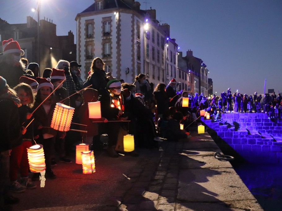 Pére Noel marin à Douarnenez