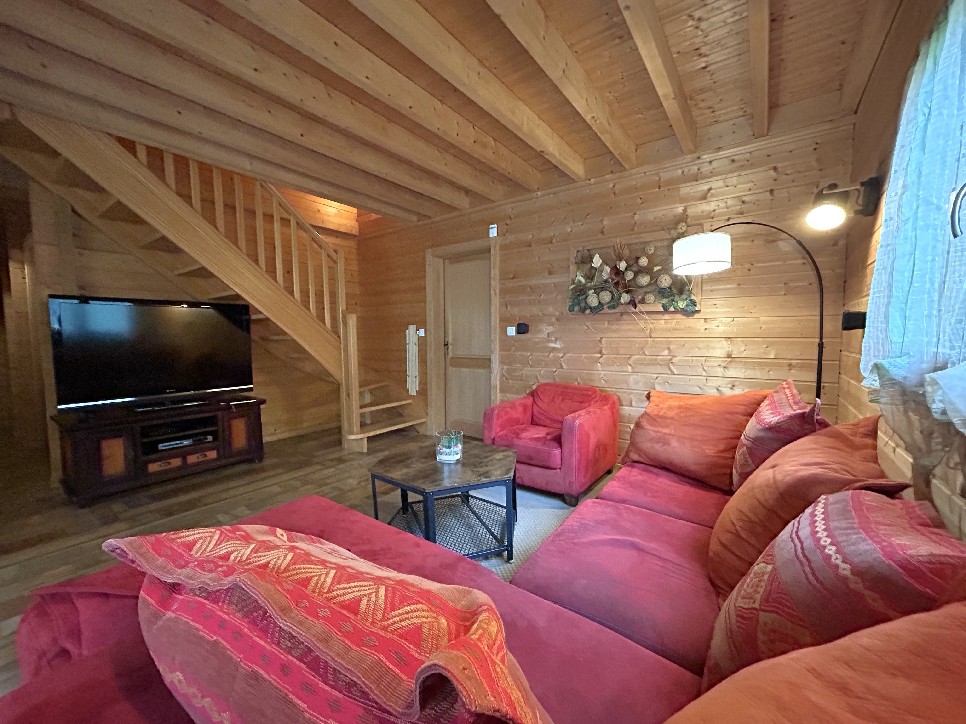 Living room - Chalet Poème near Lac de Longemer