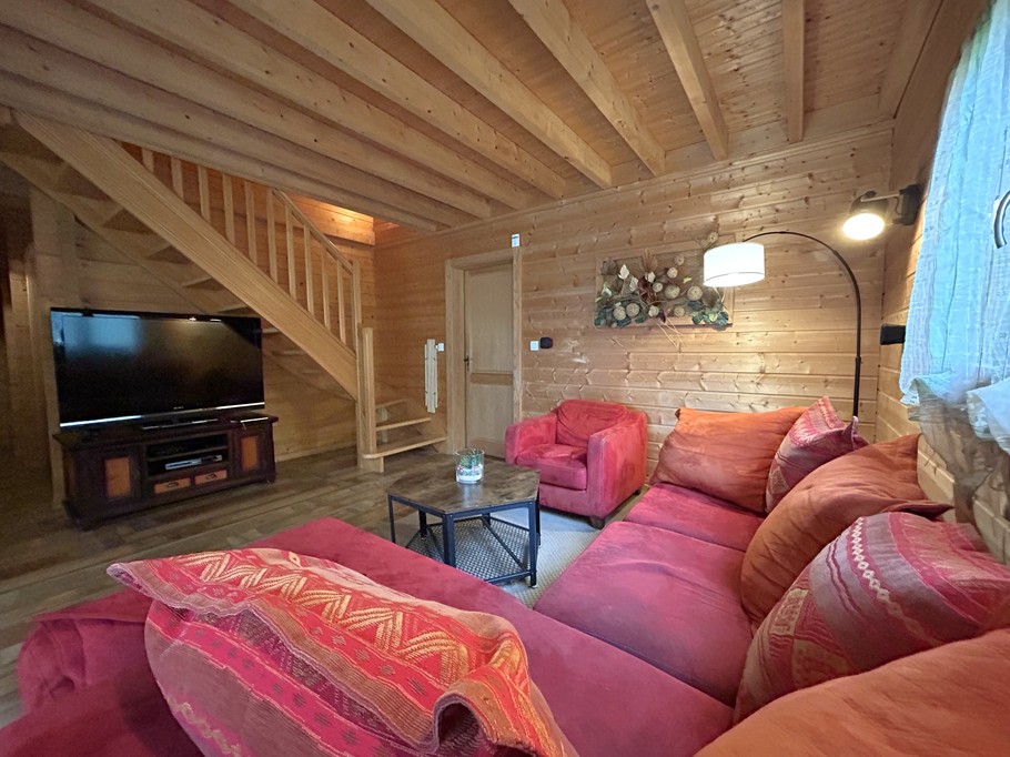 Living room - Chalet Poème near Lac de Longemer