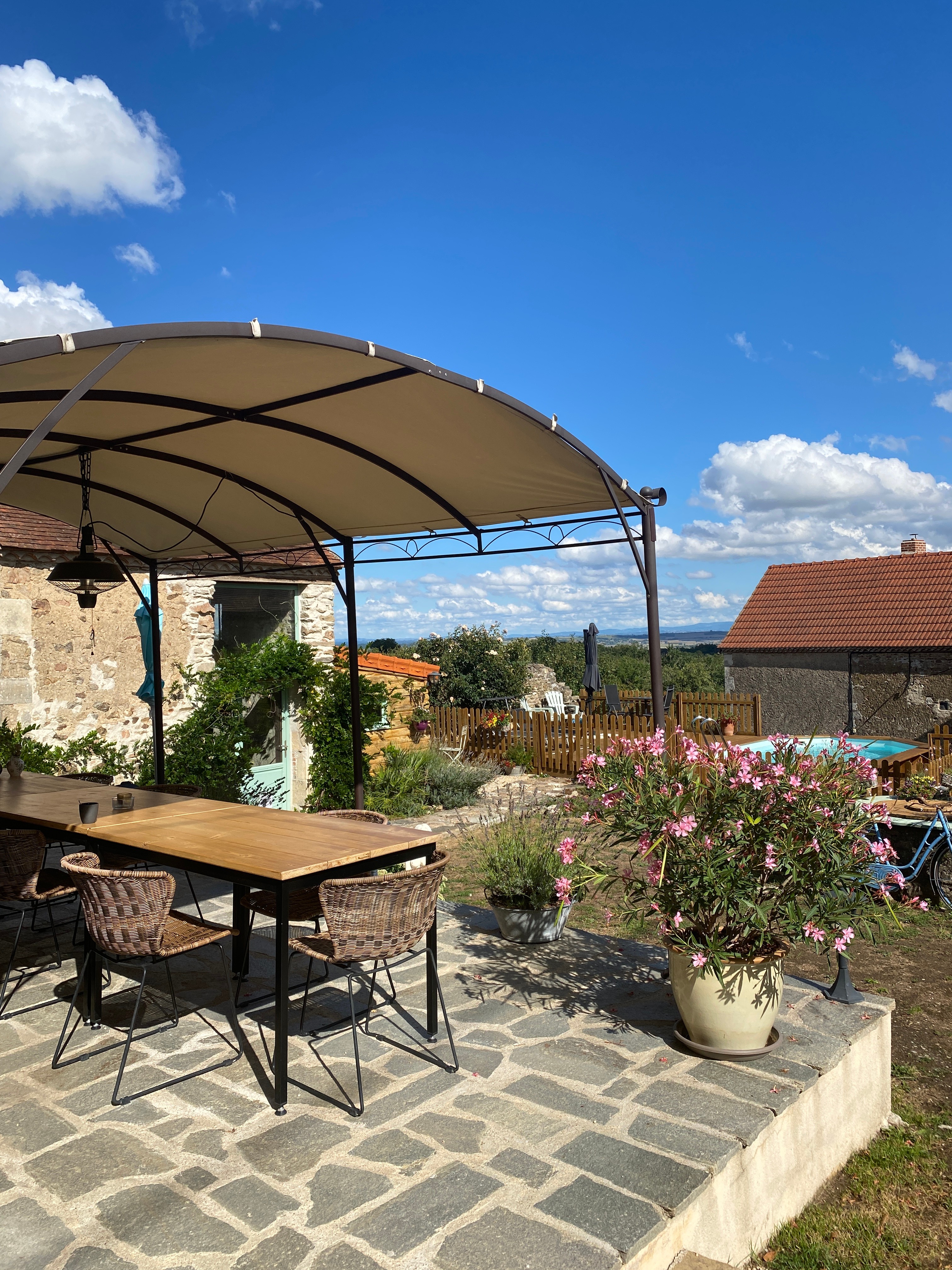 the terrace