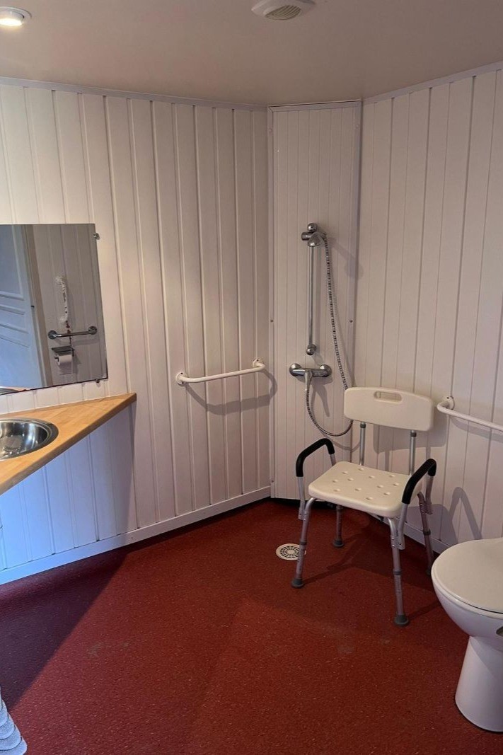 Salle de bain adaptée