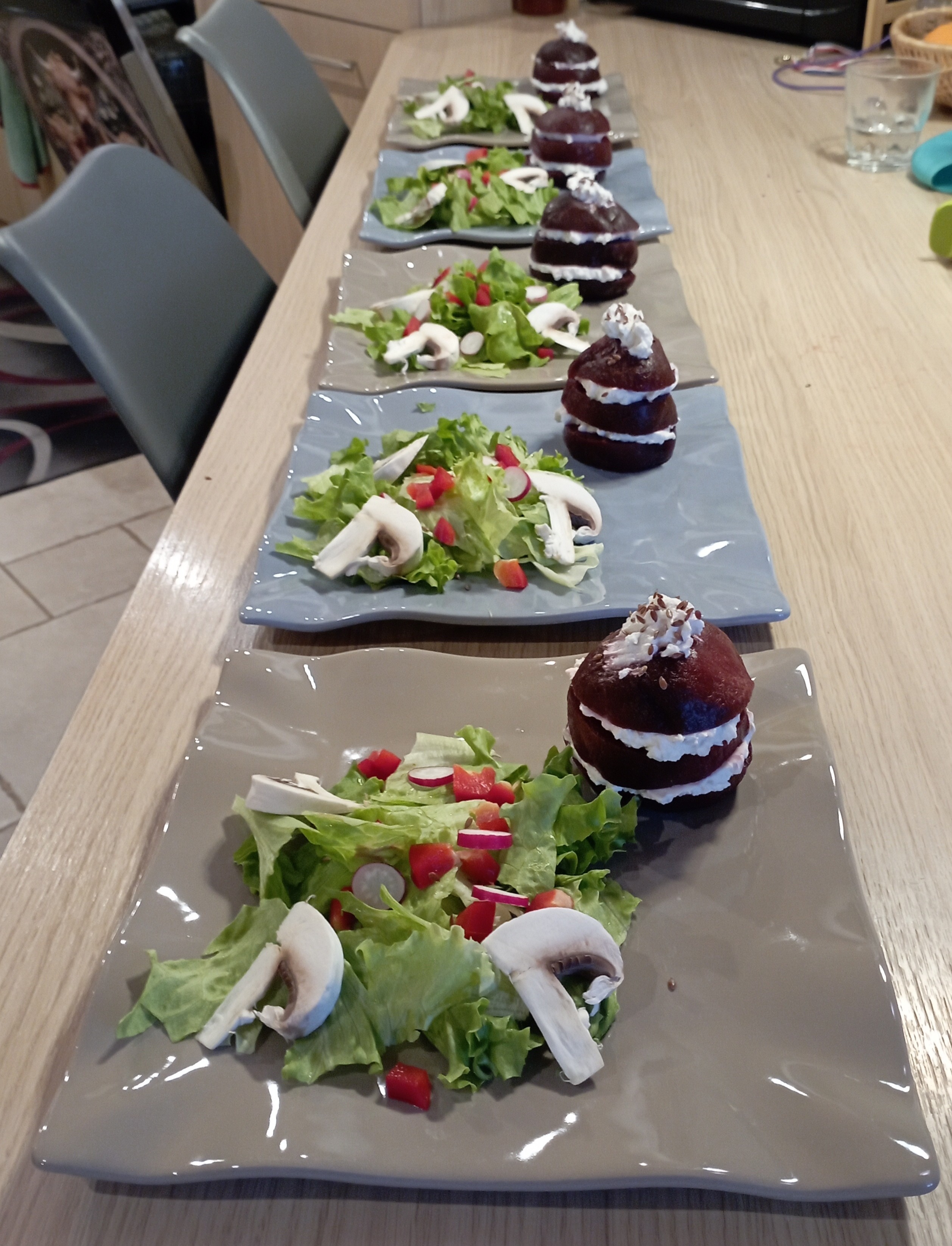 Exemple d'entrée pour la table d'hôtes