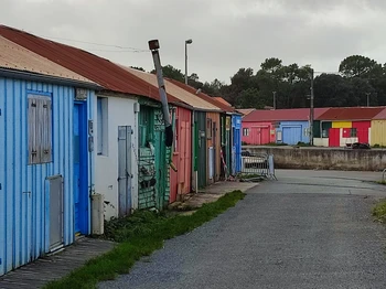 St Trojan - Les cabanes du port