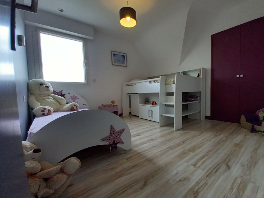 Clévacances - Location 10 personnes - chambre - Langueux - Maison avec jacuzzi