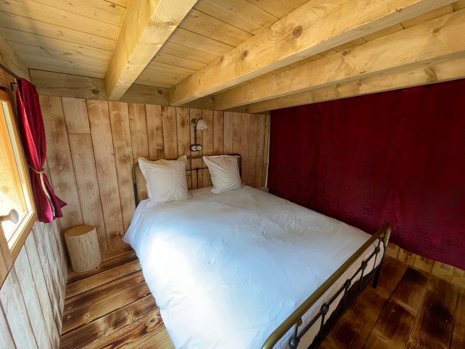 Chambre - Cabane du Shériff - Lac de Pierre Percée