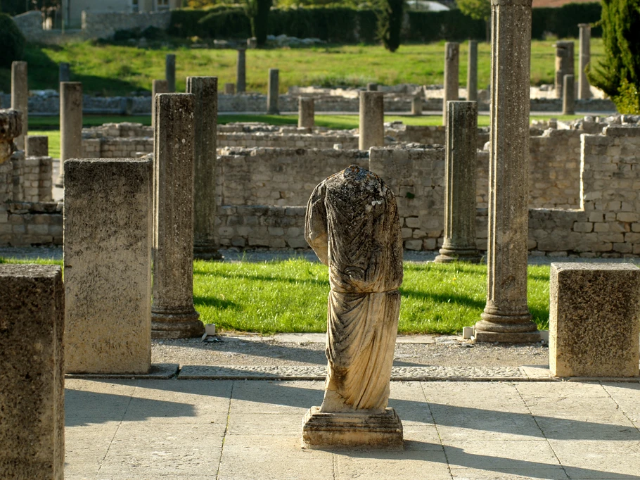 Le site antique de la Villasse à Vaison la Romaine