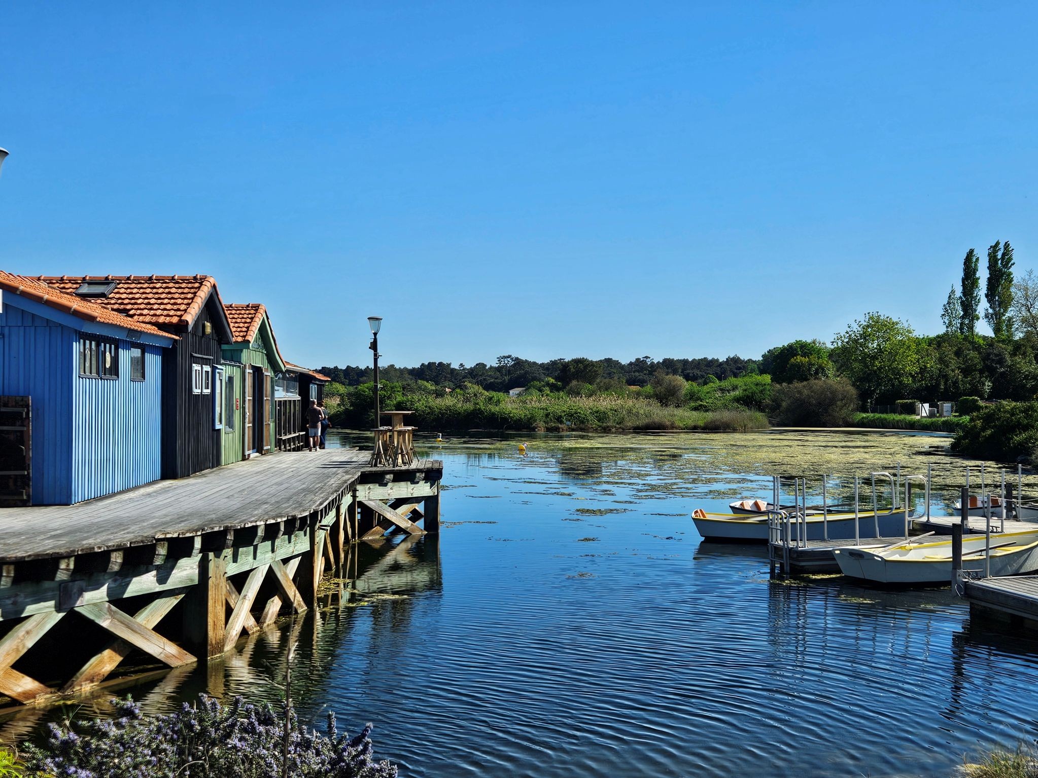 Le port des Salines in Grand Village on the Ile d'Oléron, next to the house Les Trémières for 6 people with enclosed garden