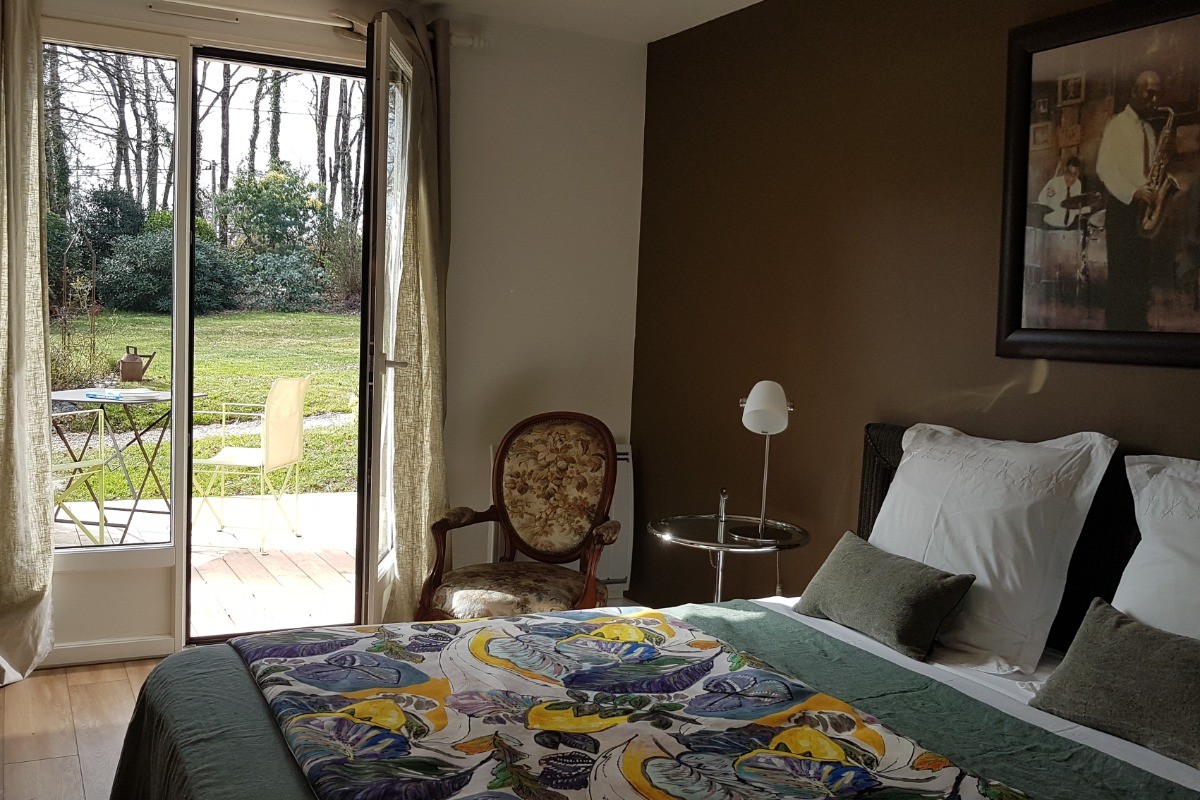Bois de Lime chambre double avec terrasse