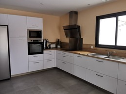 Cuisine ouverte sur séjour