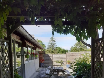Gîte "Mont Carmel" : The terrace