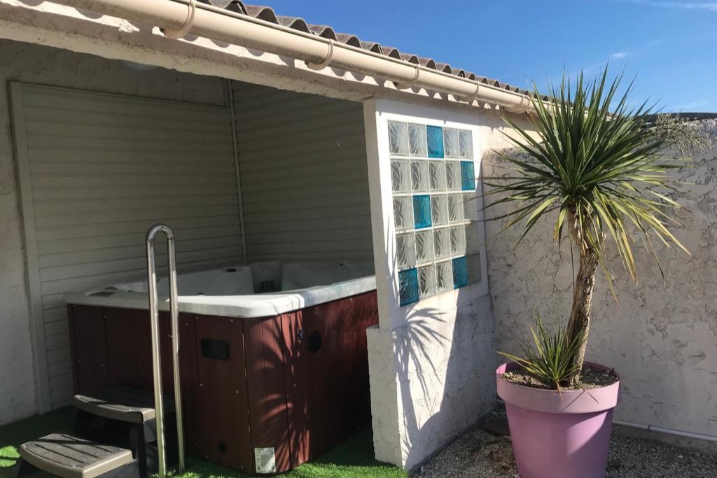 spa dans espace privatif