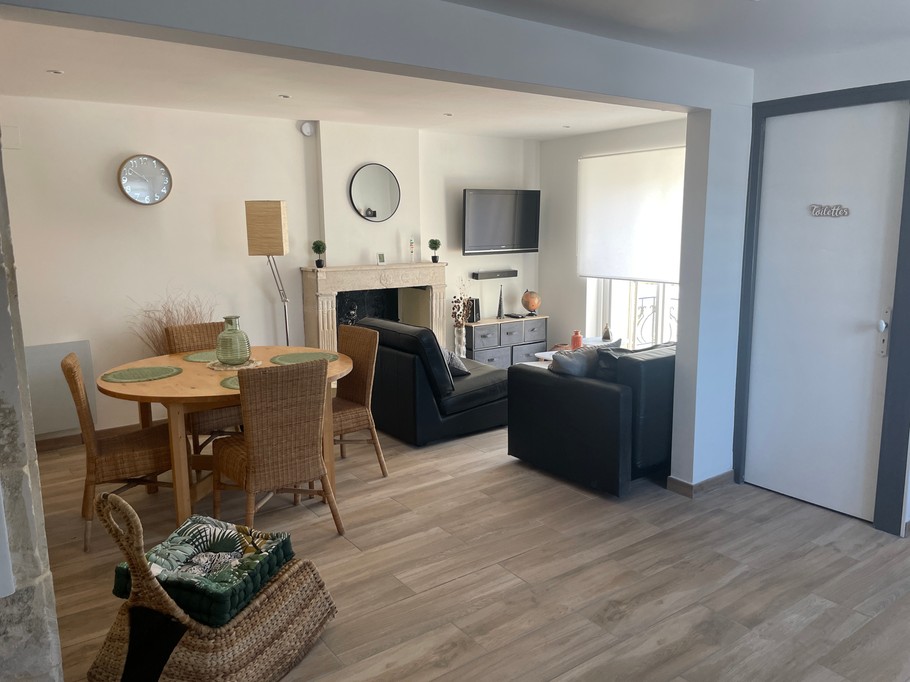 espace salon/sejour - Gite des Vignes