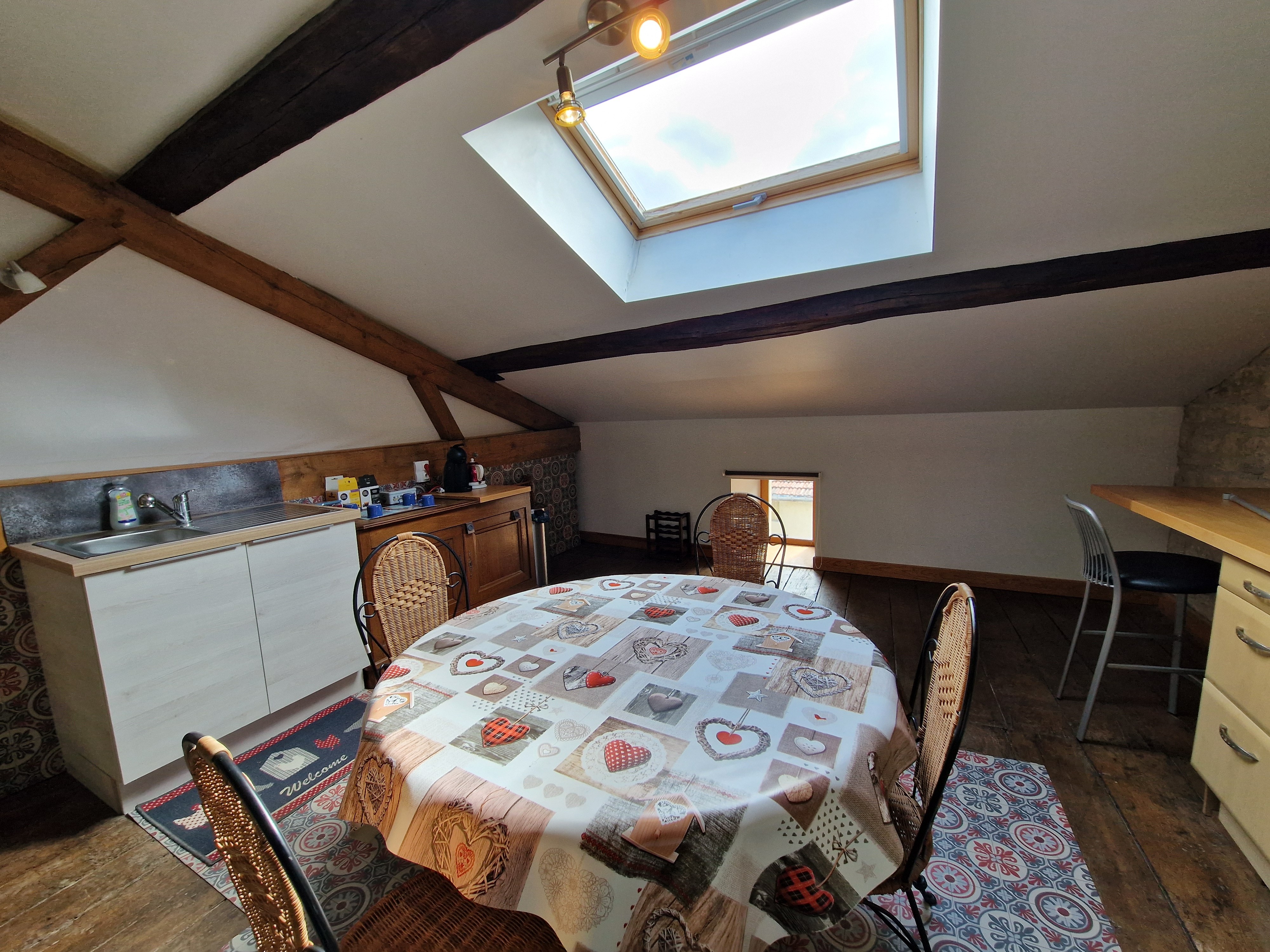 Espace cuisine - Chambre Marie Stuart, Chambres d'hôtes Le Val du Roy