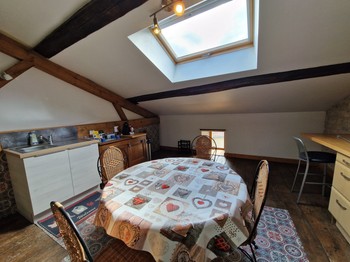 Espace cuisine - Chambre Marie Stuart, Chambres d'hôtes Le Val du Roy