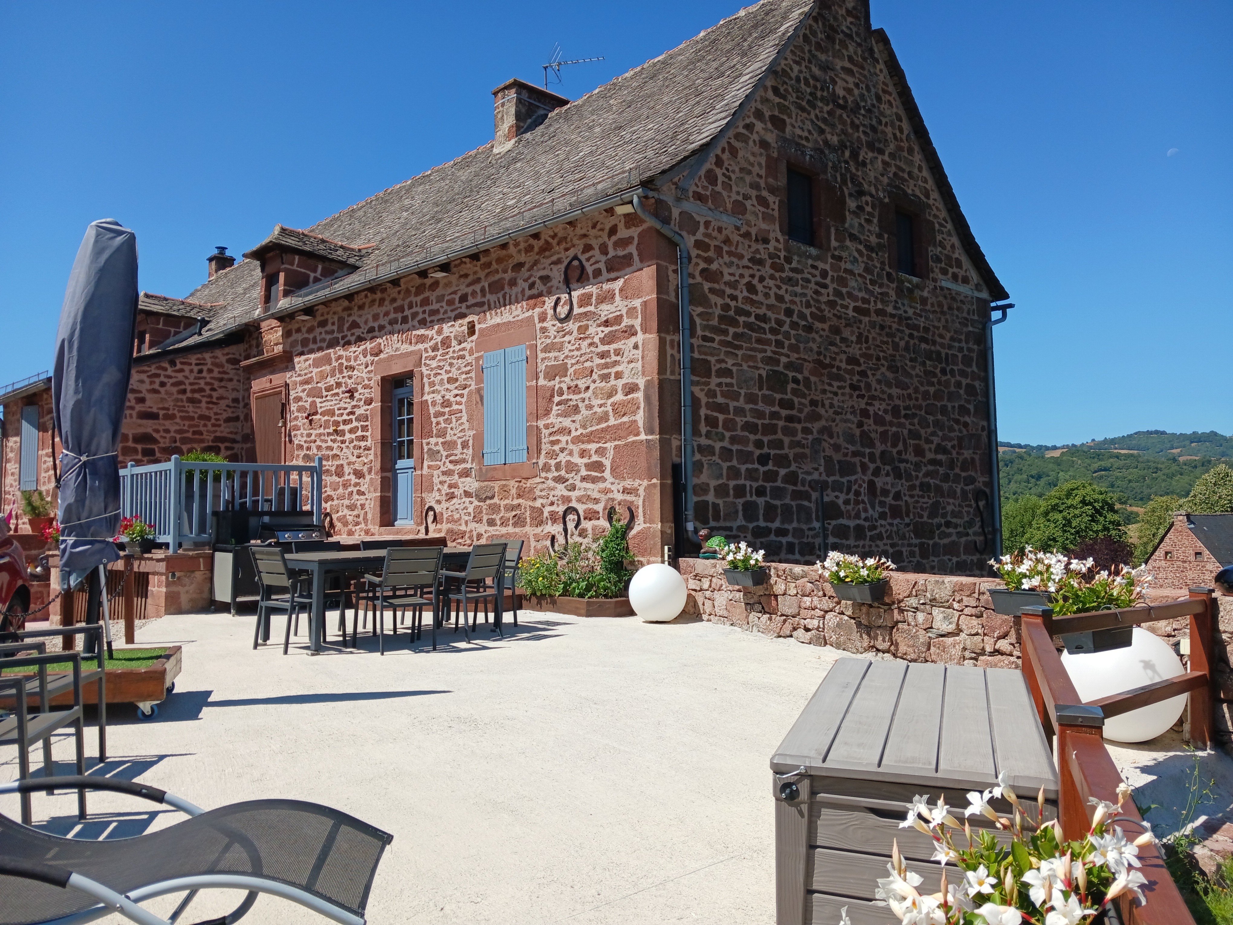 Terrasse avec vue