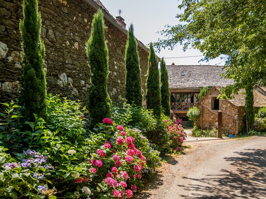 Allée d'accès a l'oustal