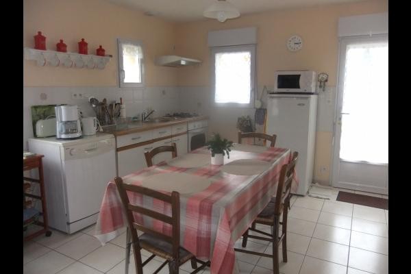Location - Maison de vacances - Plaintel - Séjour / Cuisine ouverte