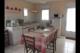 Location - Maison de vacances - Plaintel - Séjour / Cuisine ouverte